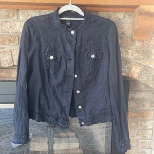 Nice light black INC jacket!